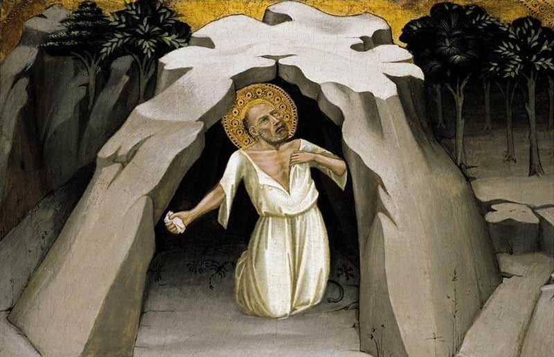 Pyhä Jéröme autiomaassa - Lorenzo Monaco