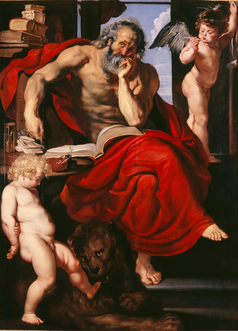 Pyhä Hieronymus toimistossaan - Peter Paul Rubens