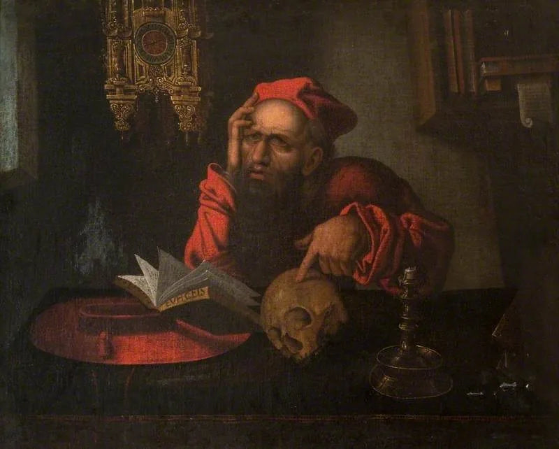 Pyhä Hieronymus työhuoneessaan - Joos van Cleve