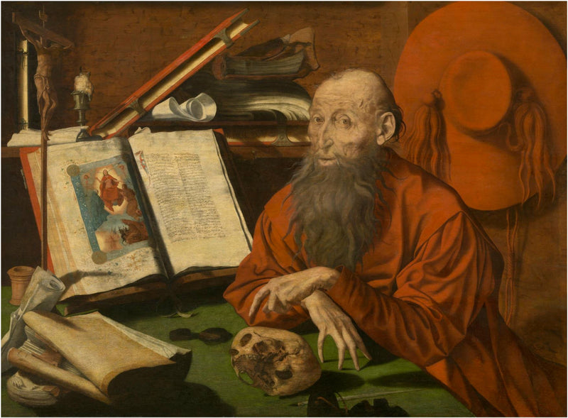 Pyhä Jeremia Betlehemistä - Marinus van Reymerswale