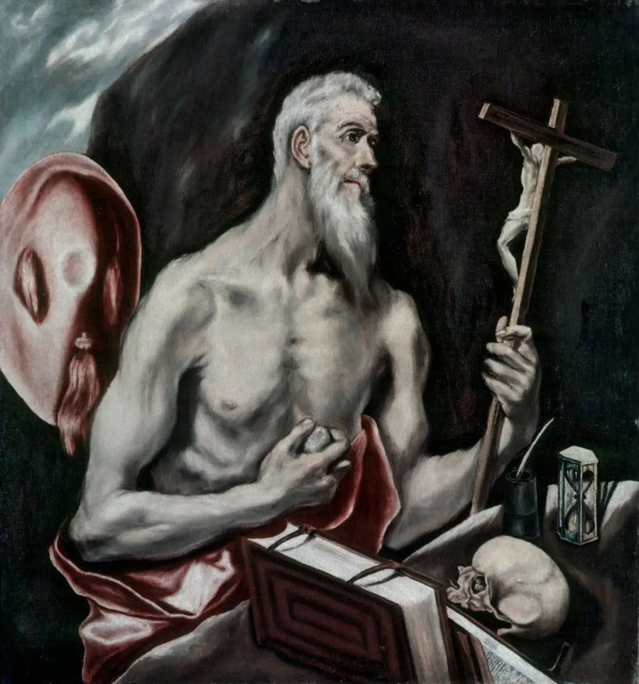 Pyhä Hieronymus katumuksessa - El Greco