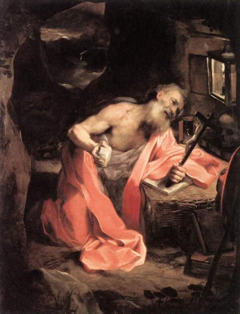 Pyhä Jérôme - Federico Barroci