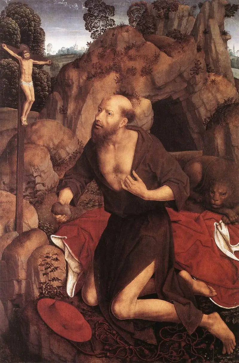 Pyhä Hieronymus - Hans Memling