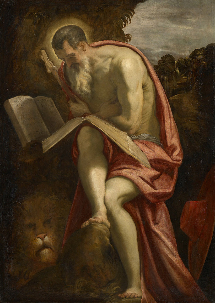 Pyhä Hieronymus - Jacopo Tintoretto