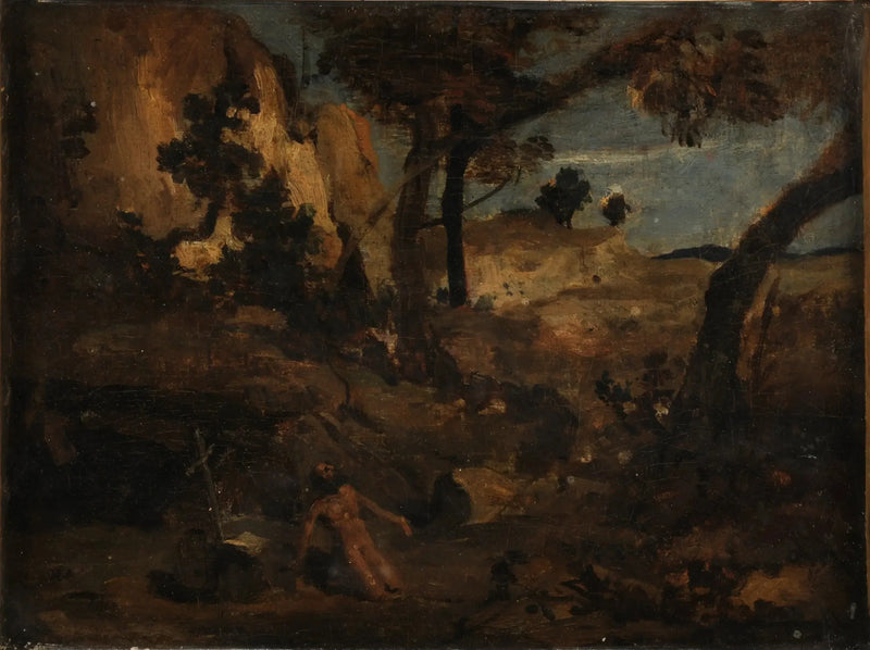 Pyhä Jérôme - Jean-Baptiste Camille Corot