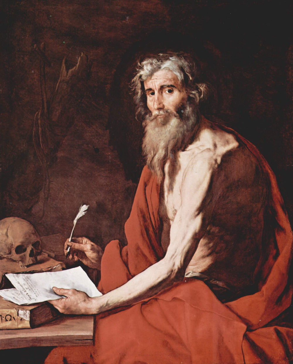 Saint Jérôme - Jusepe de Ribera - Alpha Reproduction