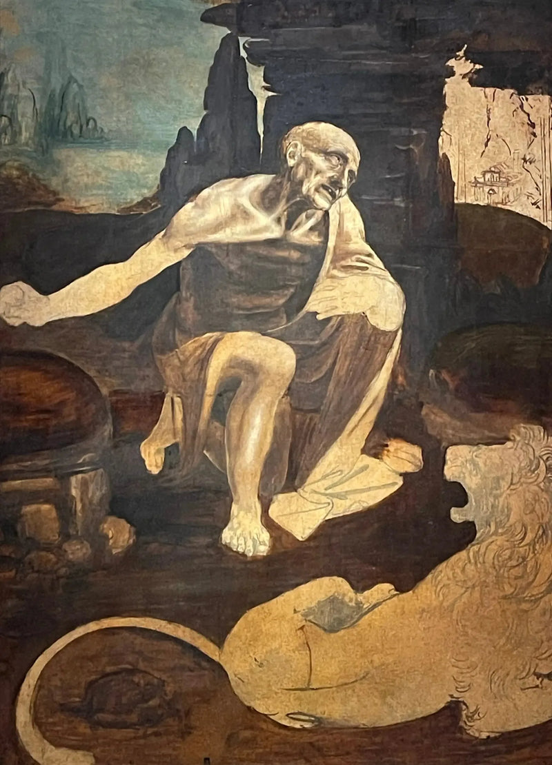 Pyhä Hieronymus - Leonardo da Vinci