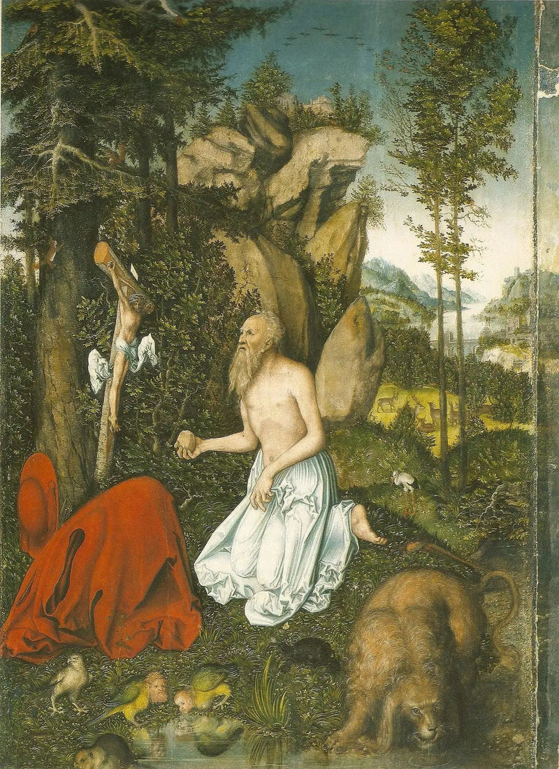 Saint-Jérôme - Lucas Cranach van Elder