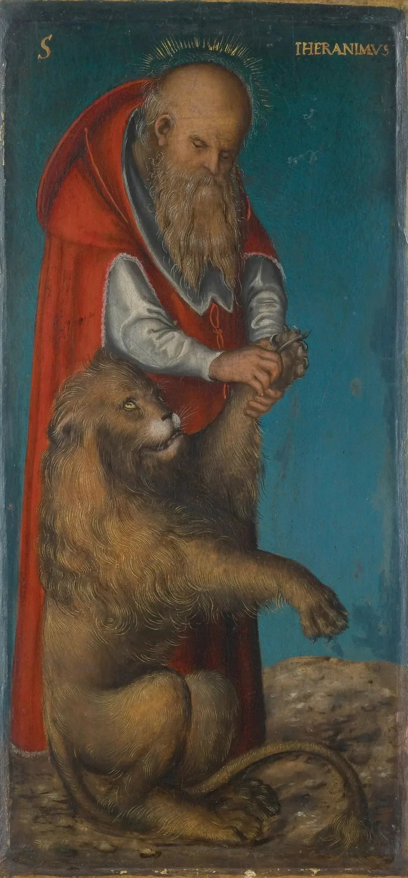 Pyhä Hieronymus - Lucas Cranach vanhempi