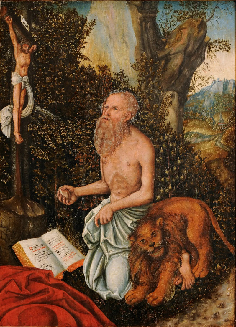 Saint-Jérôme - Lucas Cranach van Elder