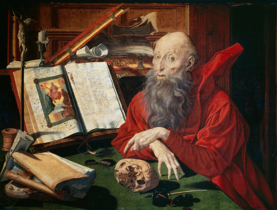 Pyhä Hieronymus - Marinus van Reymerswale