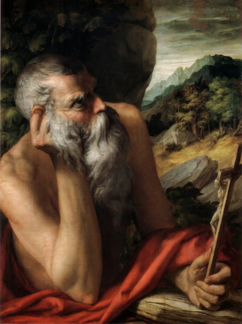 Pyhä Hieronymus - Parmigianino