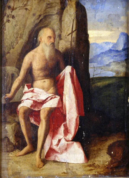 Pyhä Jérôme katumus - Marco Basaiti