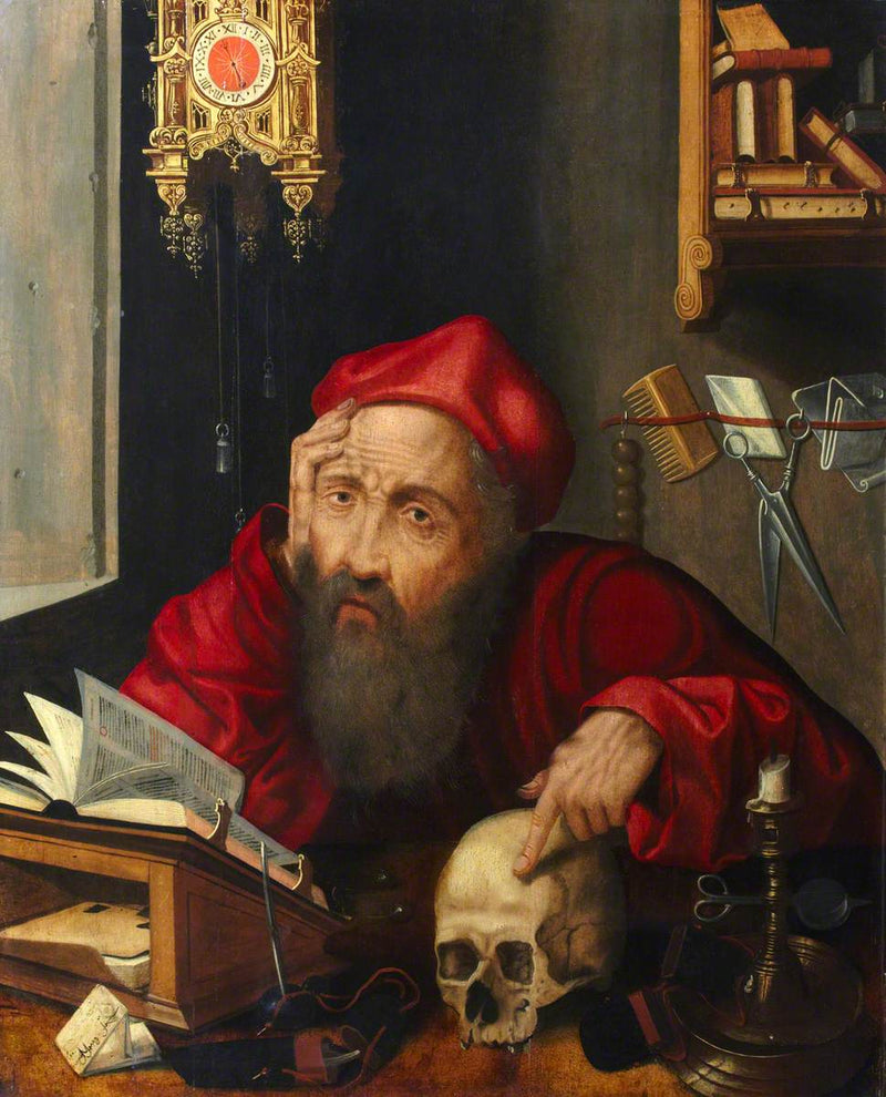 Pyhä Hieronymus - Quentin Metsys