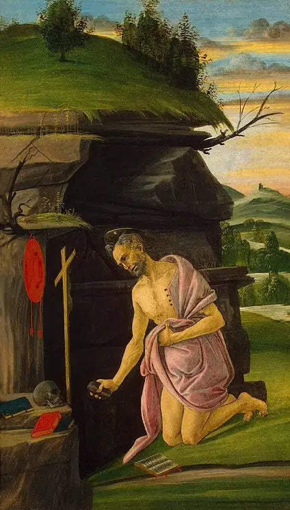 Pyhä Hieronymus - Sandro Botticelli