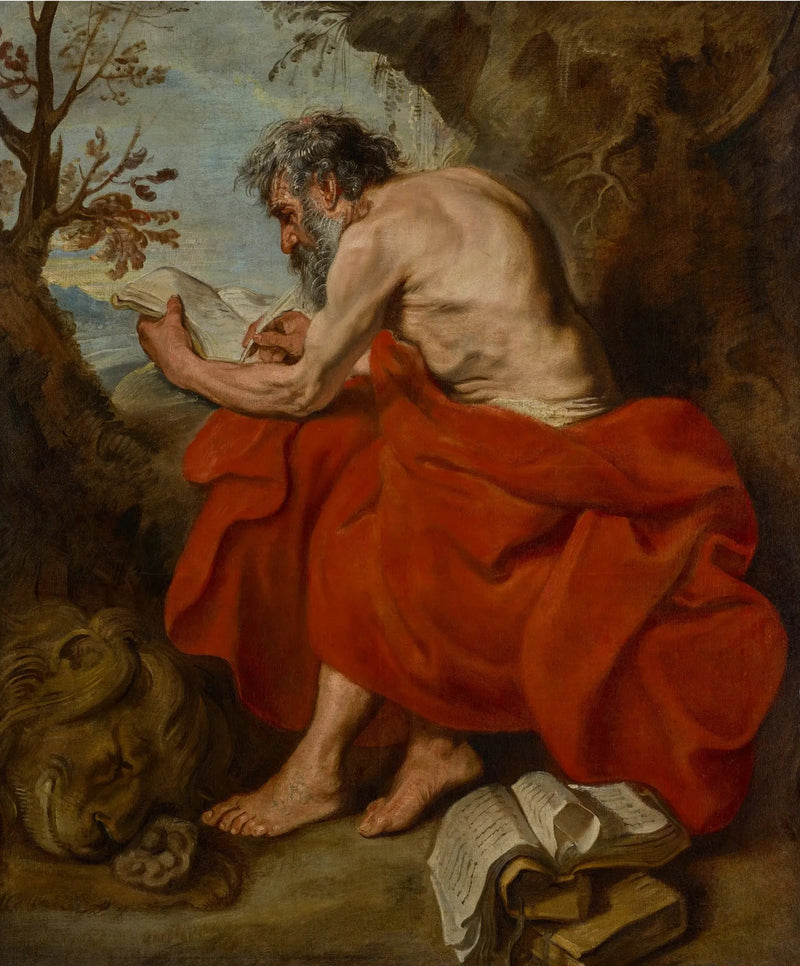 Pyhä Jérôme, noin 1615-1616 - Antoine van Dyck