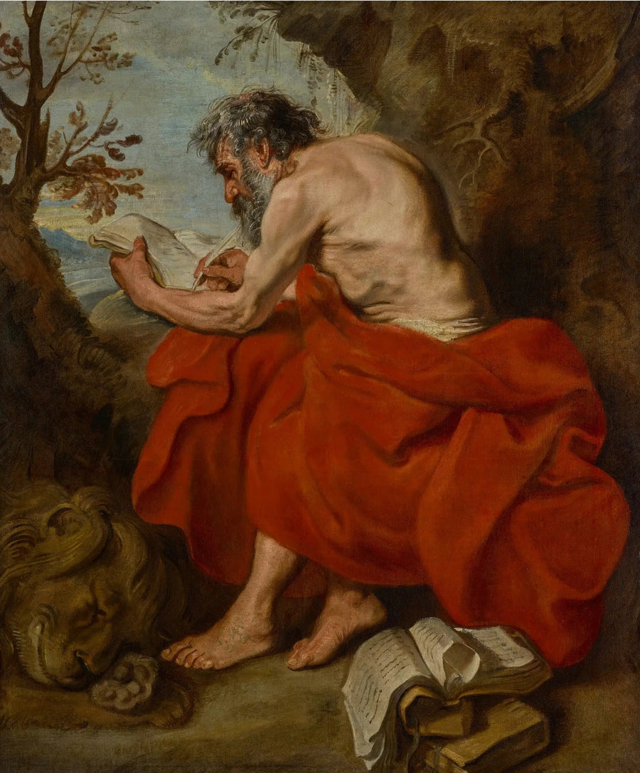Pyhä Jérôme, noin 1615-1616 - Antoine van Dyck