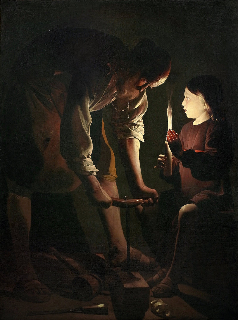 Pyhä Joosef rakennusmestari - Georges de La Tour