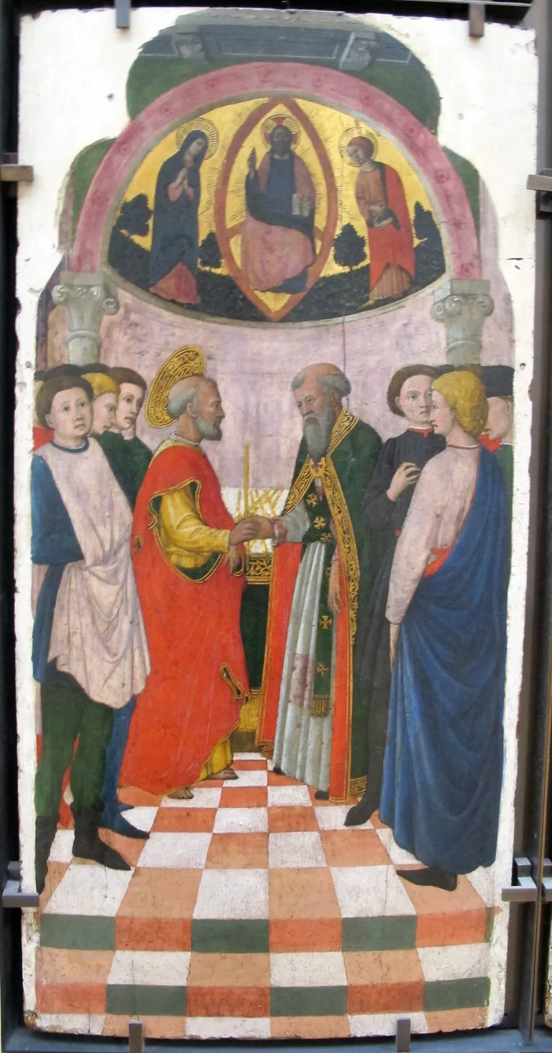 Pyhä Joosef ja kosijat - Giovanni Francesco da Rimini