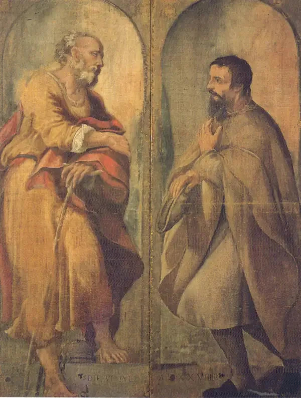Pyhä Joosef ja harras - Antonio da Correggio