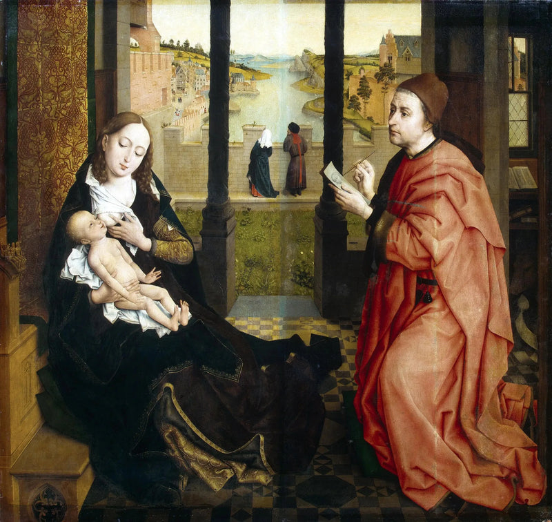 Saint Luc piirtämä Neitsyt - Rogier van der Weyden