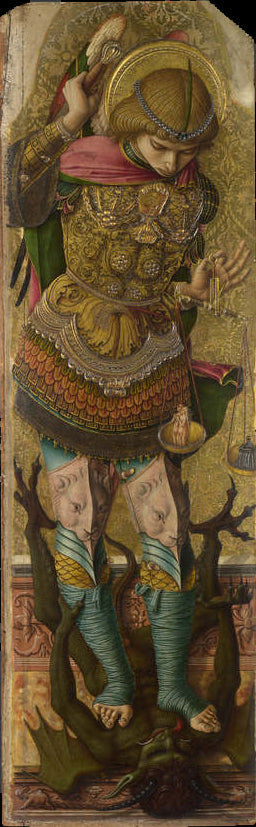 Pyhä Mikael - Carlo Crivelli