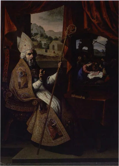 Pyhä Nikolaus Bari - Francisco de Zurbarán