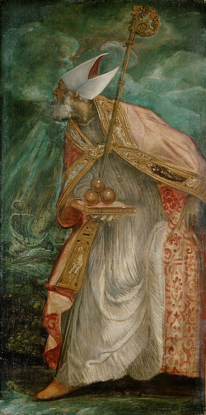 Pyhä Nikolaus Bari - Jacopo Tintoretto