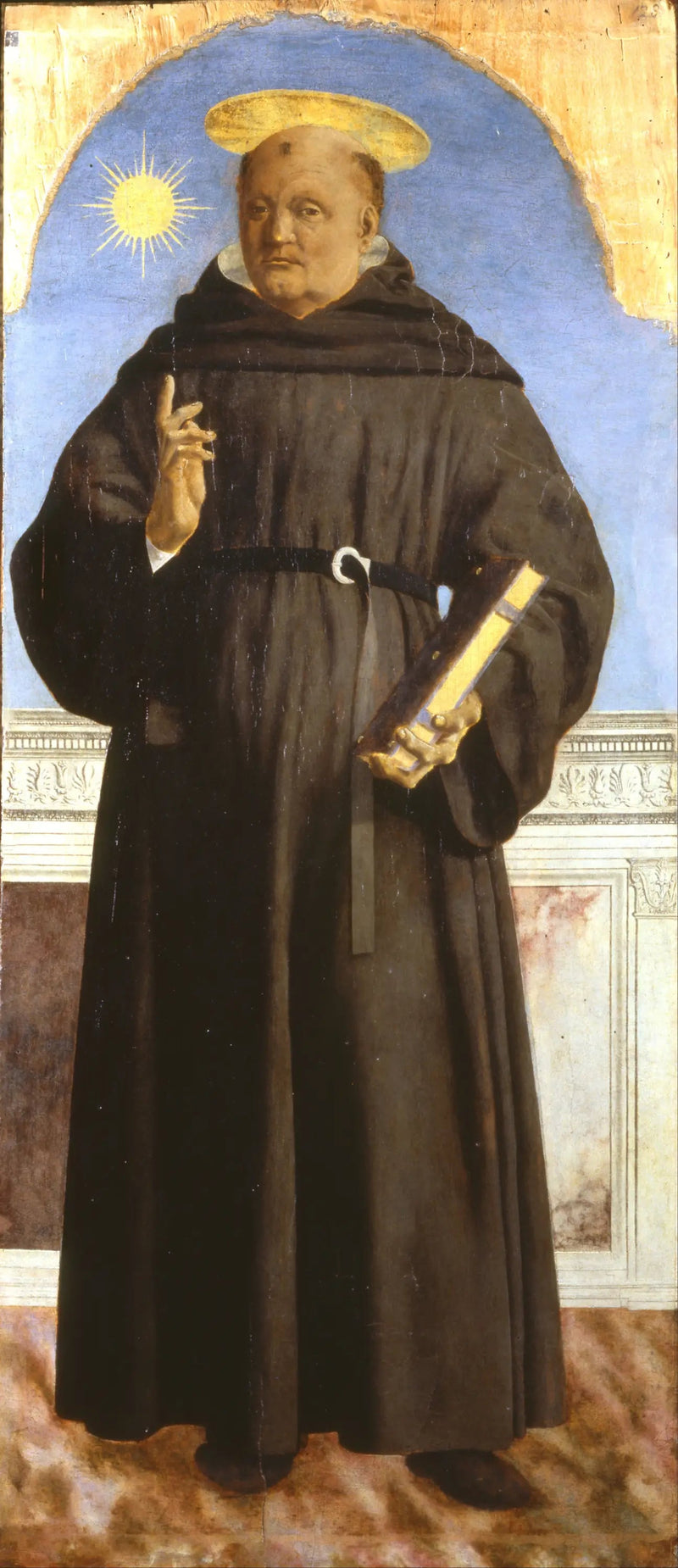Pyhä Nikolaus de Tolentino - Piero della Francesca