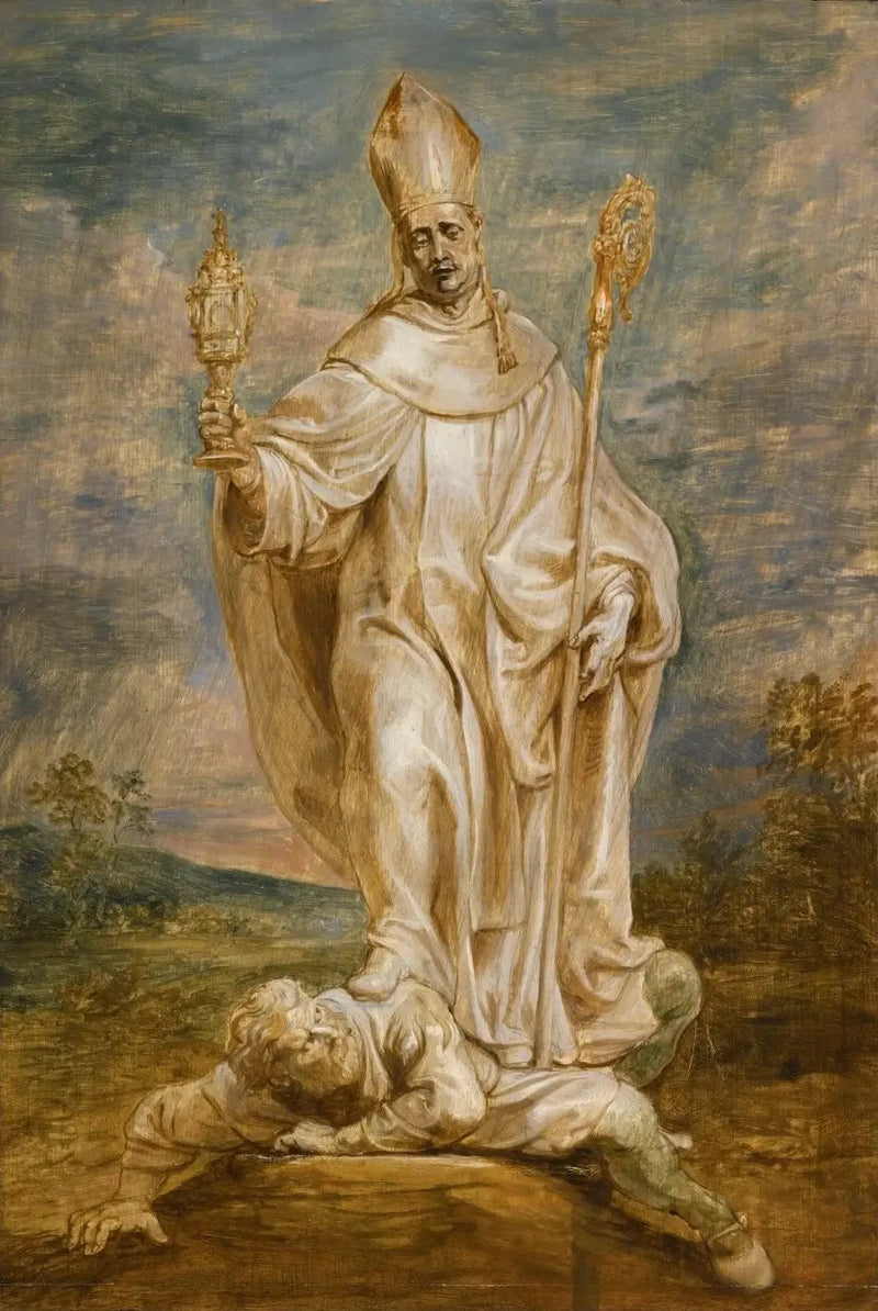 Saint Norbert voittamassa Tanchelmia - Peter Paul Rubens
