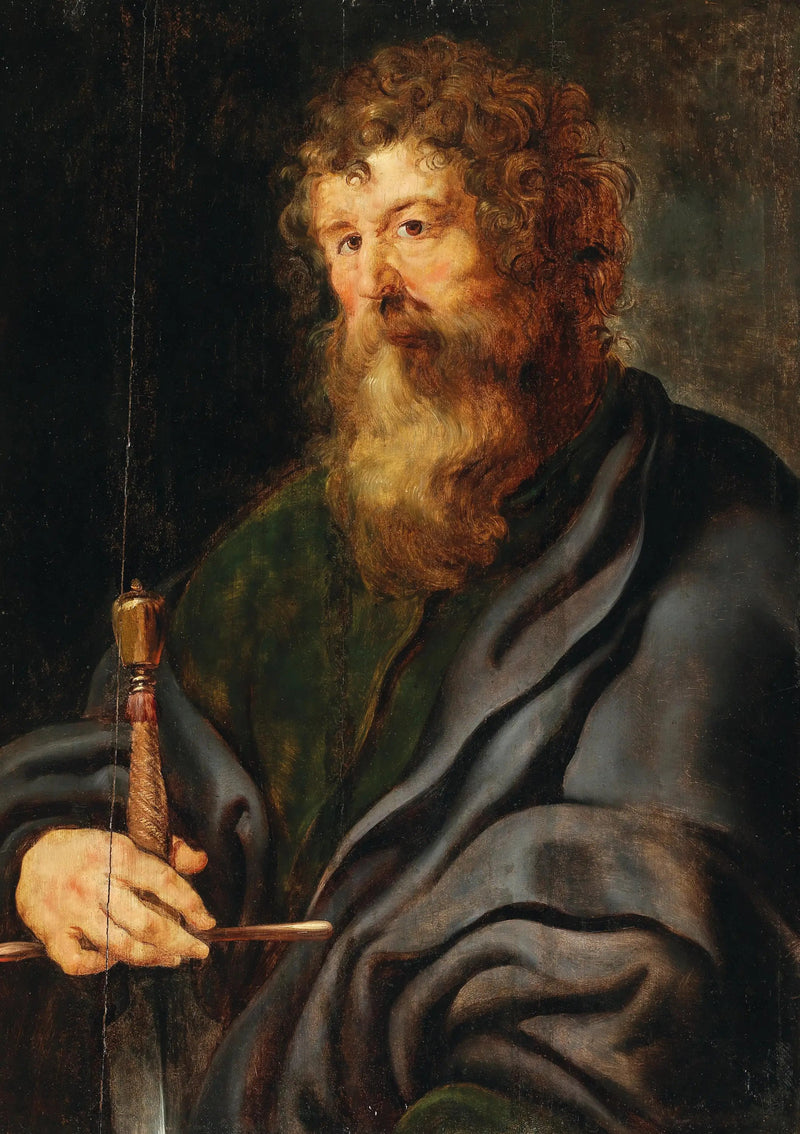 Pyhä Paavali miekkansa kanssa - Peter Paul Rubens