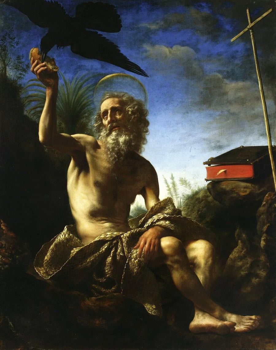 Pyhä Paavali erakko - Carlo Dolci