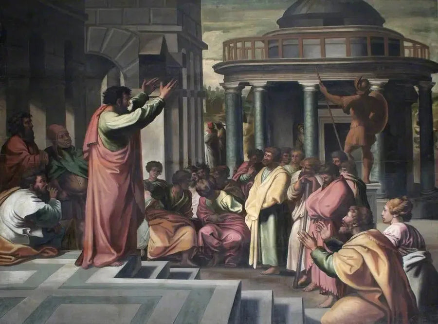 Pyhä Paavali Ateenassa - Raphael Sanzio