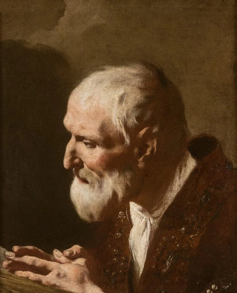 Saint Philippe Néri rukoussa - Giovanni Battista Piazzetta