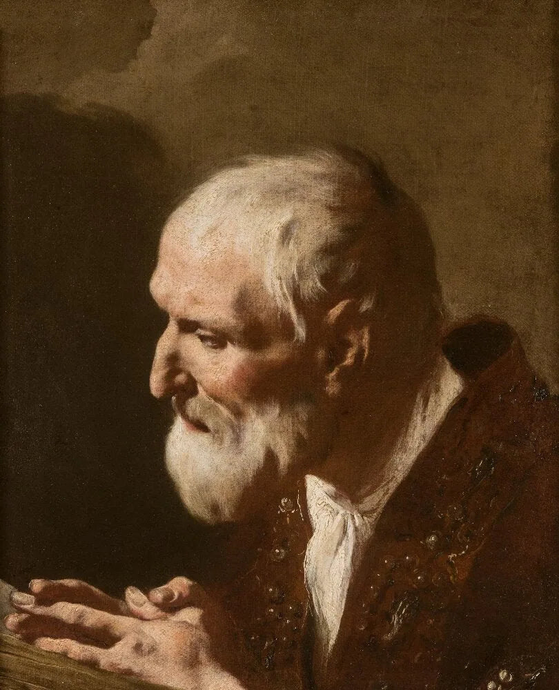 Saint Philippe Néri rukoussa - Giovanni Battista Piazzetta