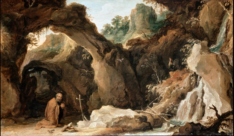 Pyhän Pietarin katumus - David Teniers nuorempi