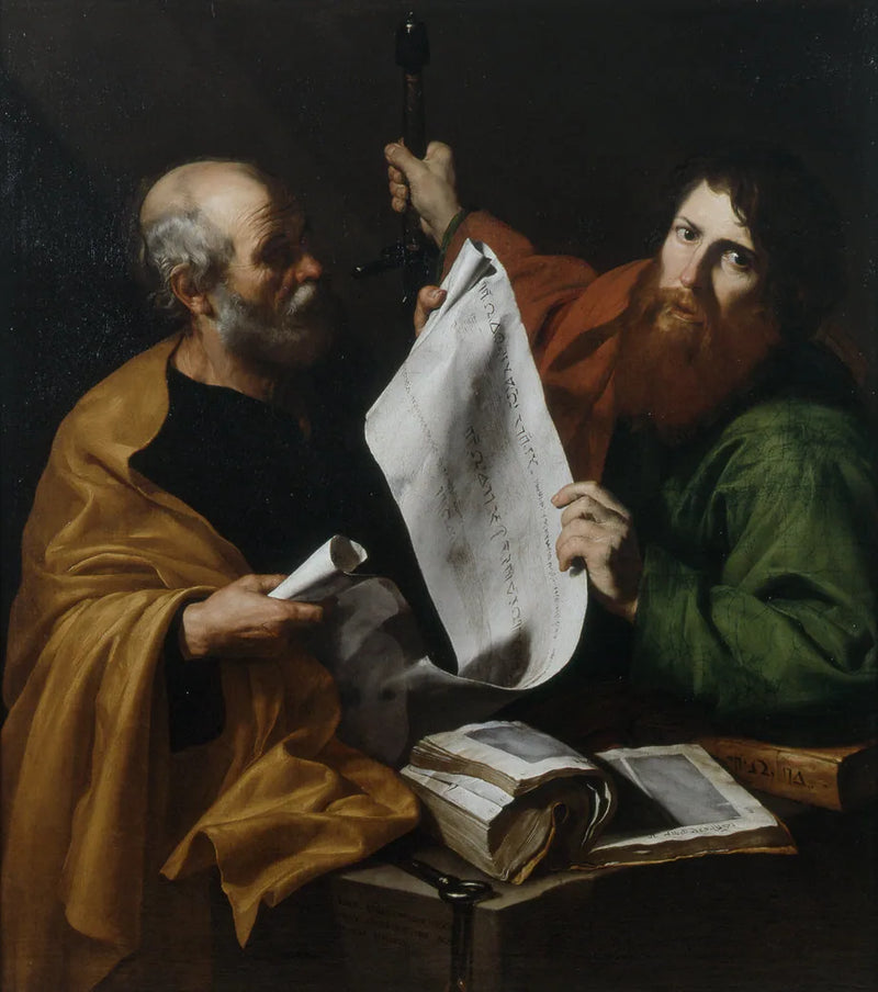 Pyhä Pietari ja Pyhä Paavali - Jusepe de Ribera