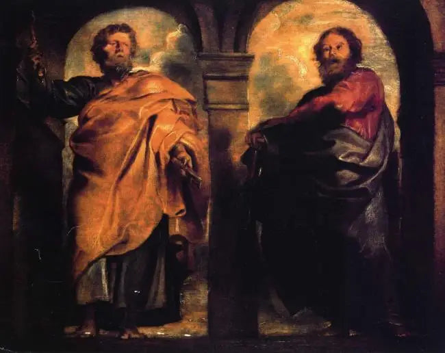 Pyhä Pierre ja Pyhä Paavali - Peter Paul Rubens