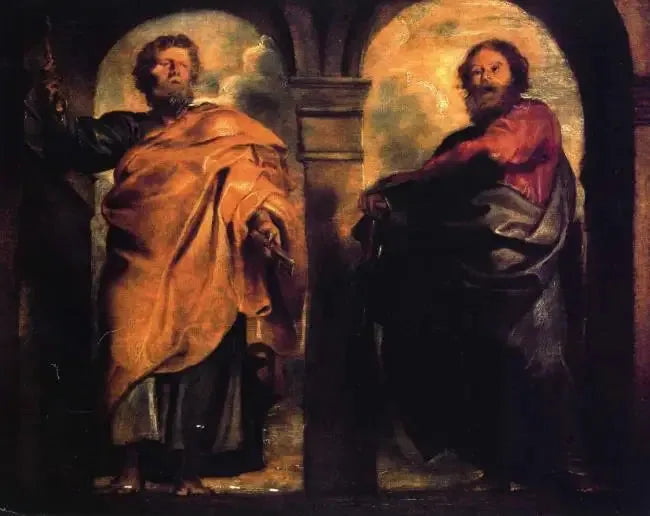 Pyhä Pierre ja Pyhä Paavali - Peter Paul Rubens