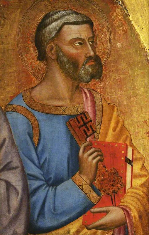 Pyhä Pierre, puolipitkä - Jacopo di Cione