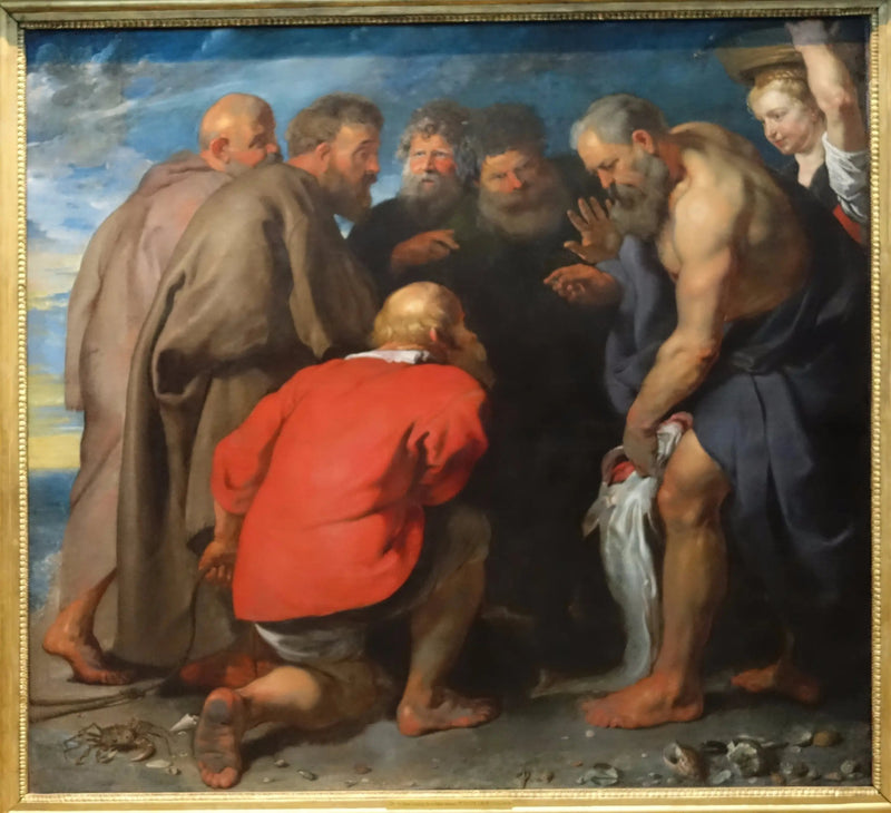 Pyhä Pietari löytämässä verorahan - Peter Paul Rubens