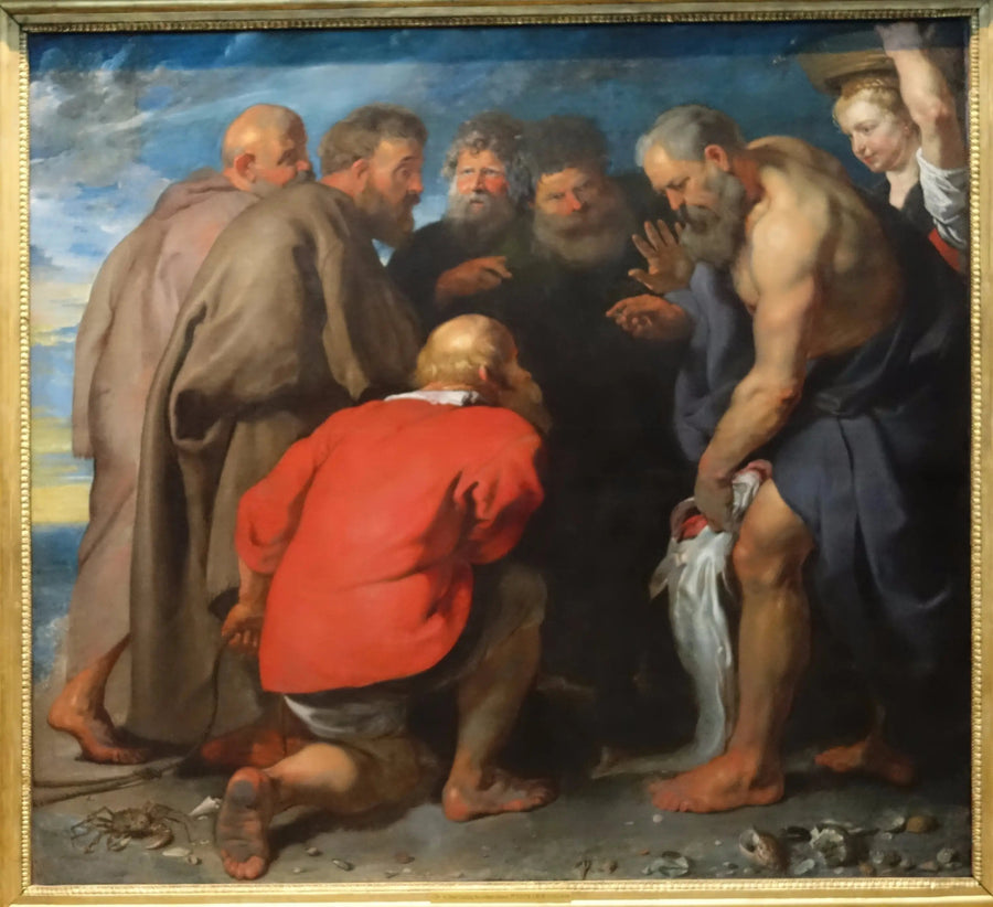 Pyhä Pietari löytämässä verorahan - Peter Paul Rubens
