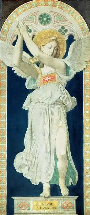 Pyhä Rafael, arkkienkeli - Jean-Auguste-Dominique Ingres