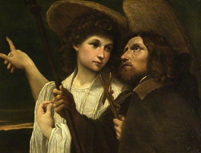 Pyhä Roch ja enkeli - Annibale Carracci