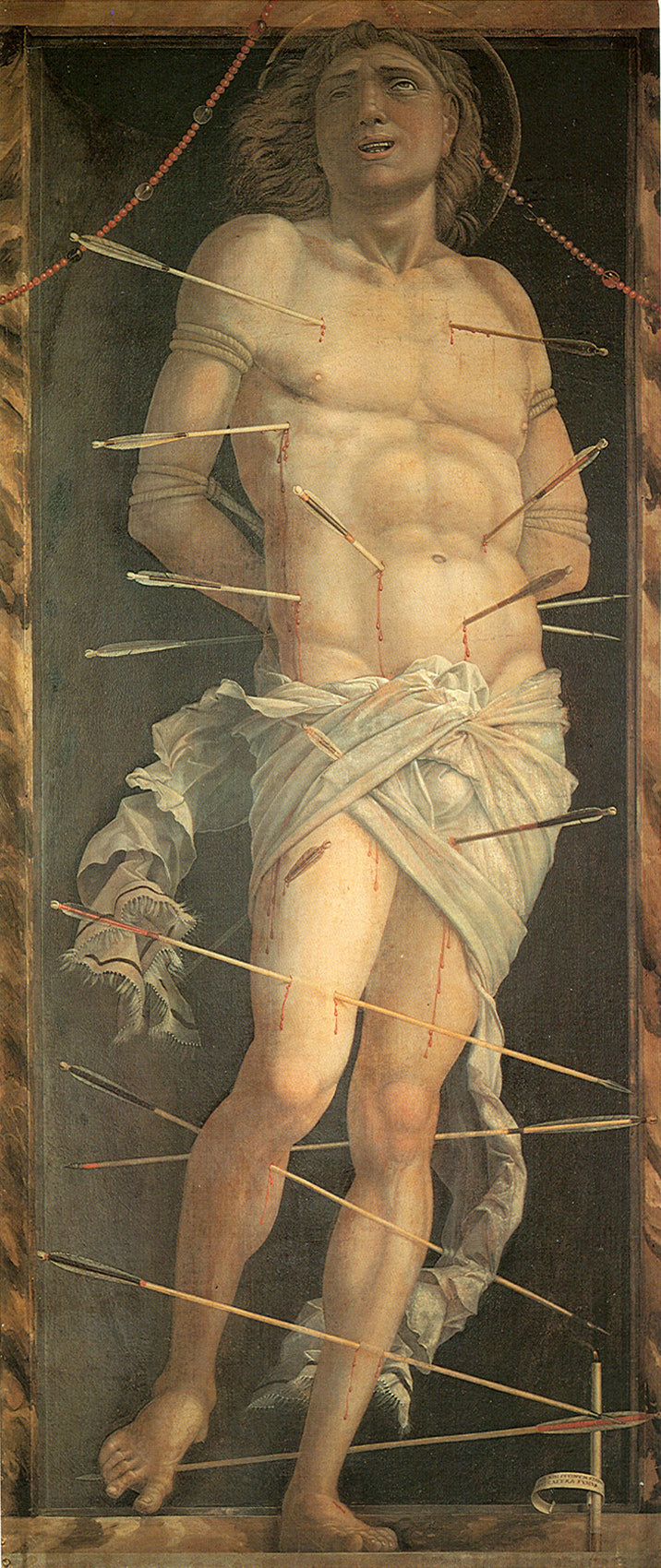 Pyhä Sebastianus - Andrea Mantegna