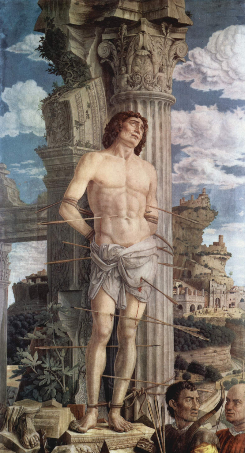 Pyhä Sebastian - Andrea Mantegna