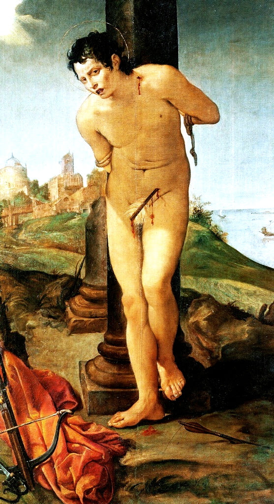 Pyhä Sebastian - Annibale Carracci