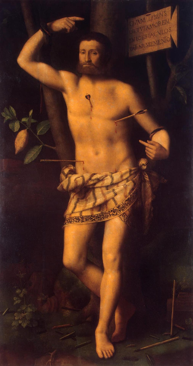Pyhä Sebastianus - Bernardino Luini
