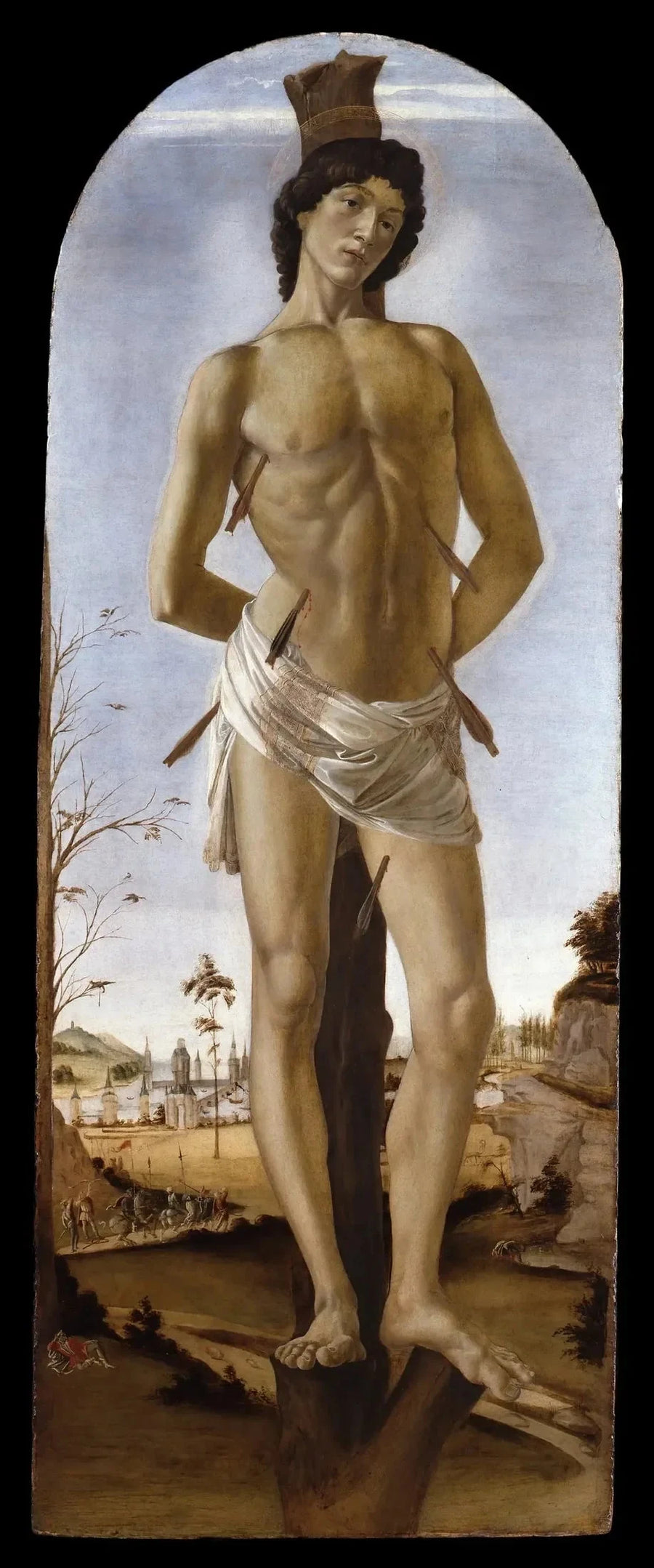 Pyhä Sebastian - Sandro Botticelli
