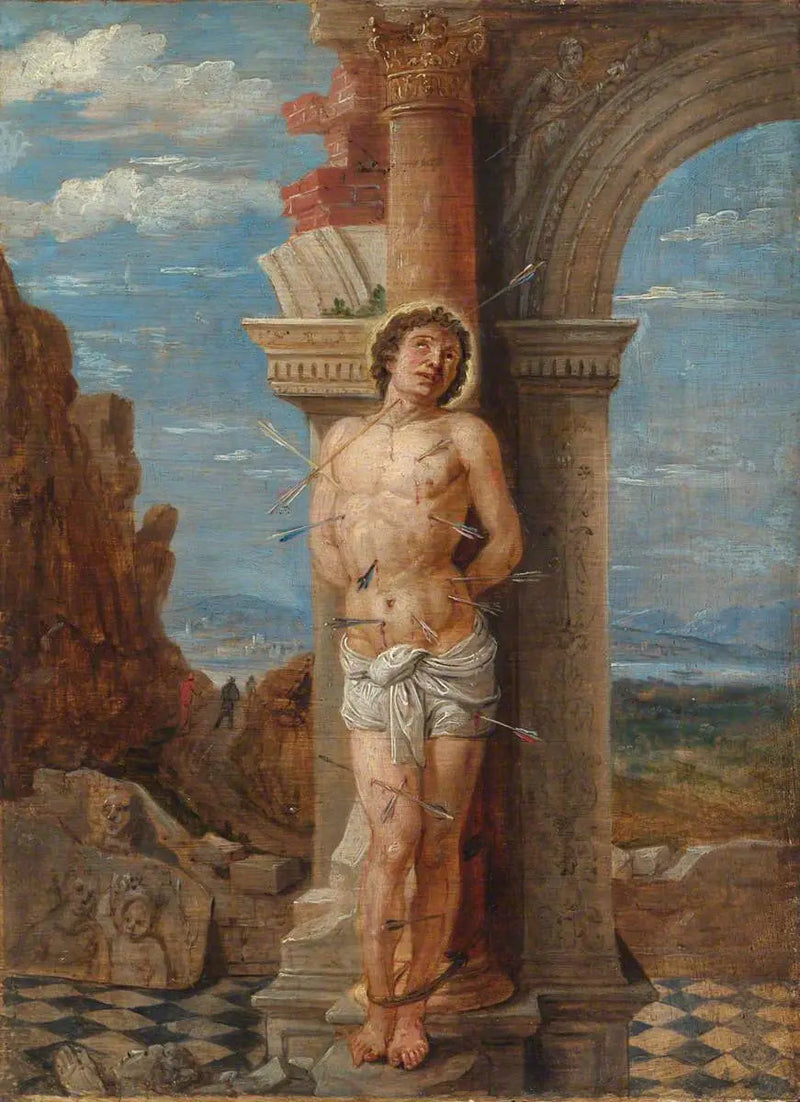 Pyhä Sebastianus (Andrea Mantegnan mukaan) - David Teniers nuorempi